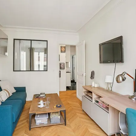 Bright 1bed 3p Flat Near Montmartre Paris