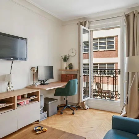 Bright 1bed 3p Flat Near Montmartre Appartement *